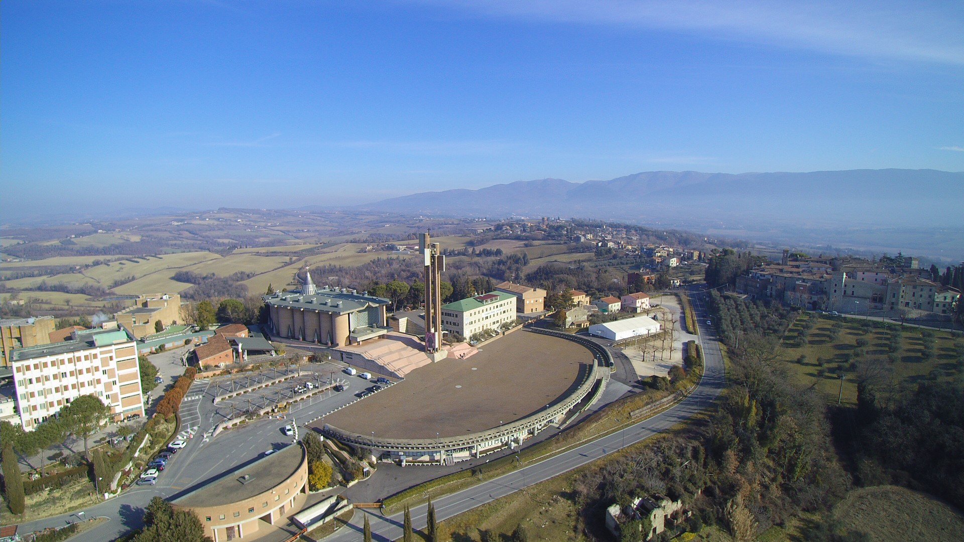 Panoramica Santuario Paese