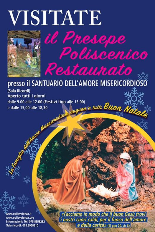 VISITATE IL PRESEPE POLISCENICO RESTAURATO